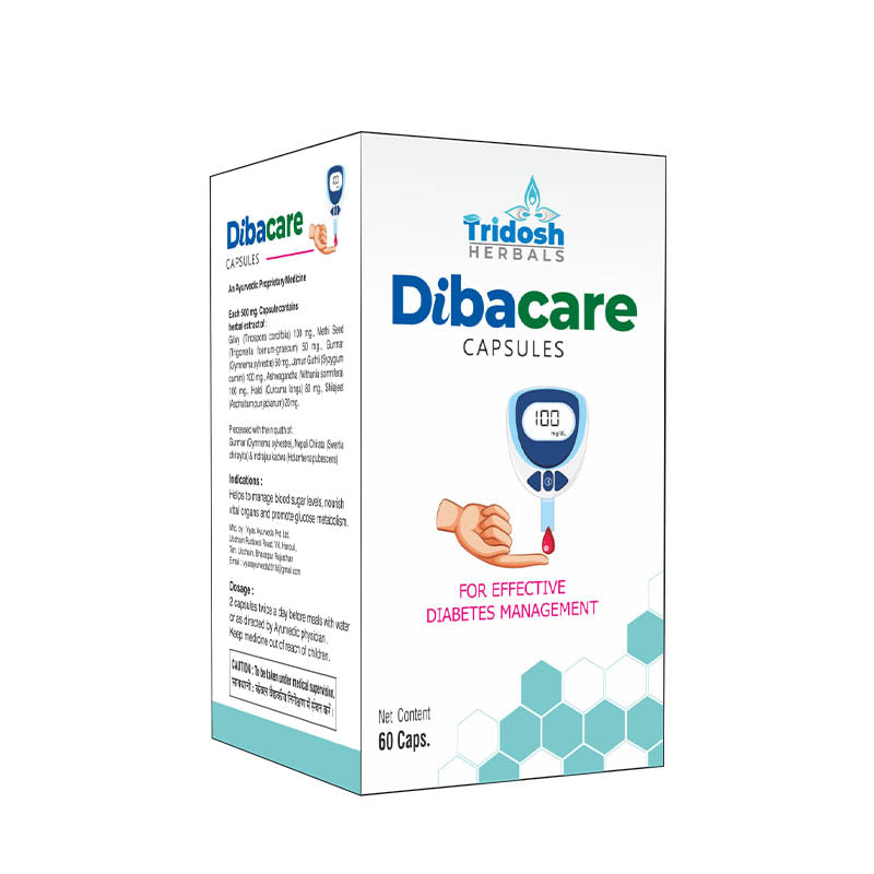 Diba Care Capsules – Herbal Support for Healthy Blood Sugar Management