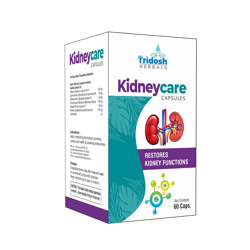 Kidney Care Capsules – Herbal Support for Kidney & Urinary Wellness