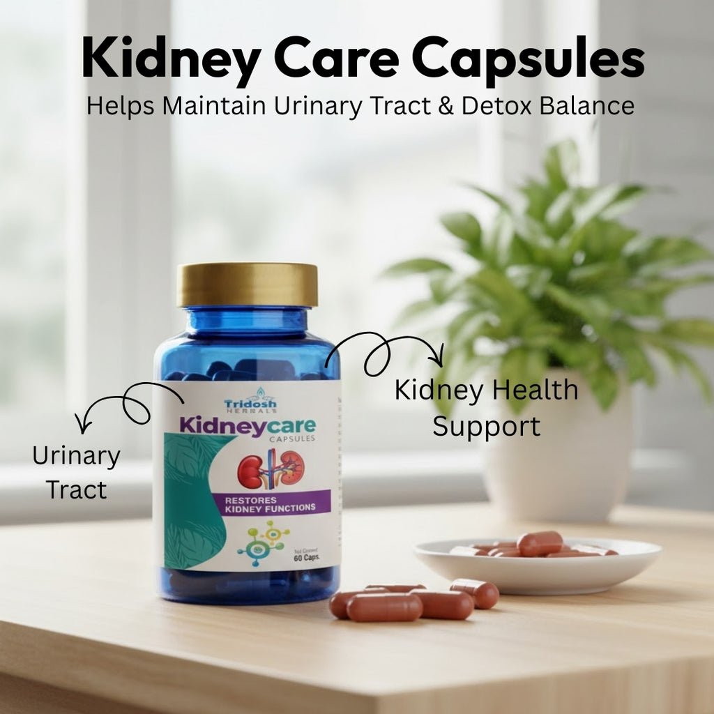 Kidney Care Capsules – Herbal Support for Kidney & Urinary Wellness