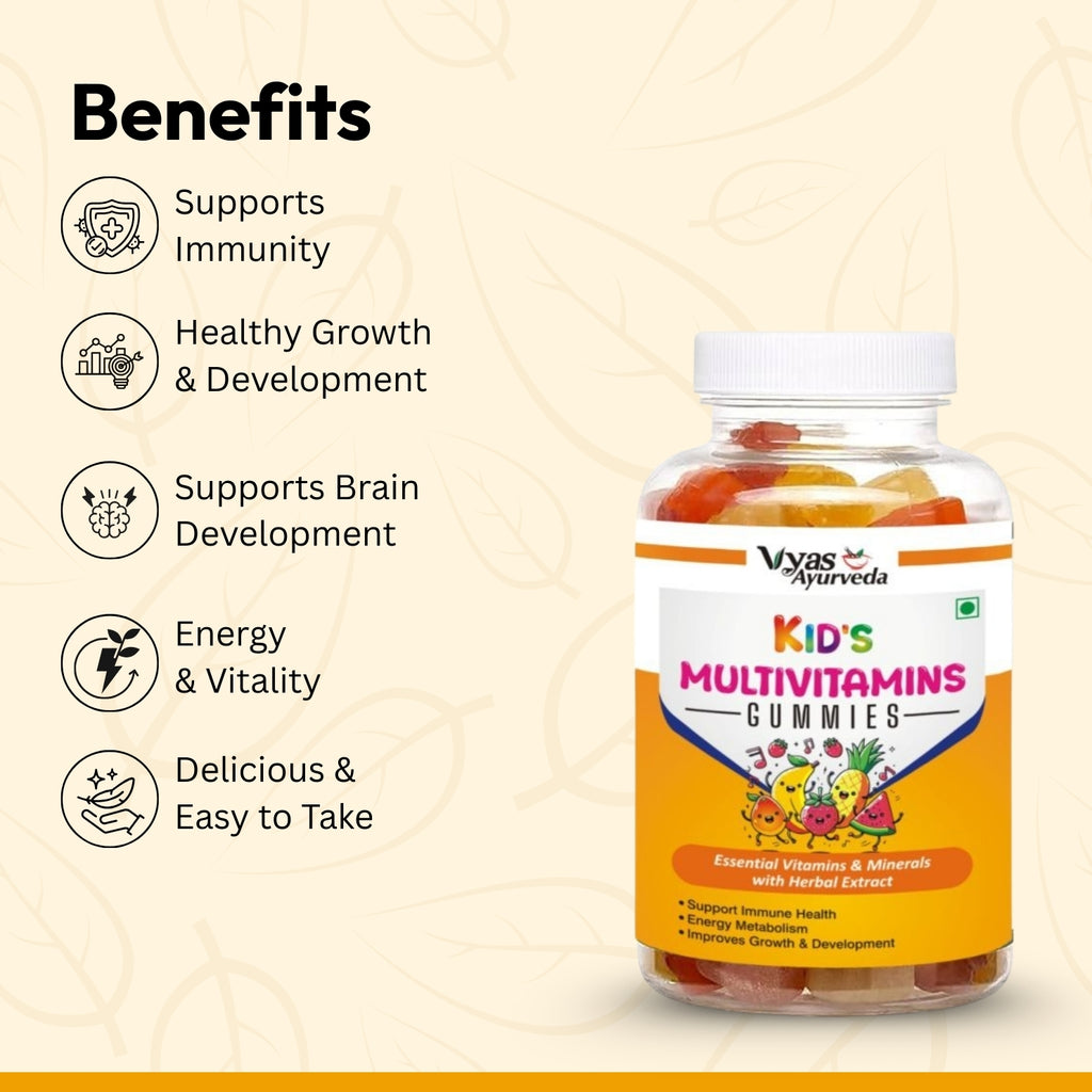 Tridosh herbals Kids Multivitamin Gummies