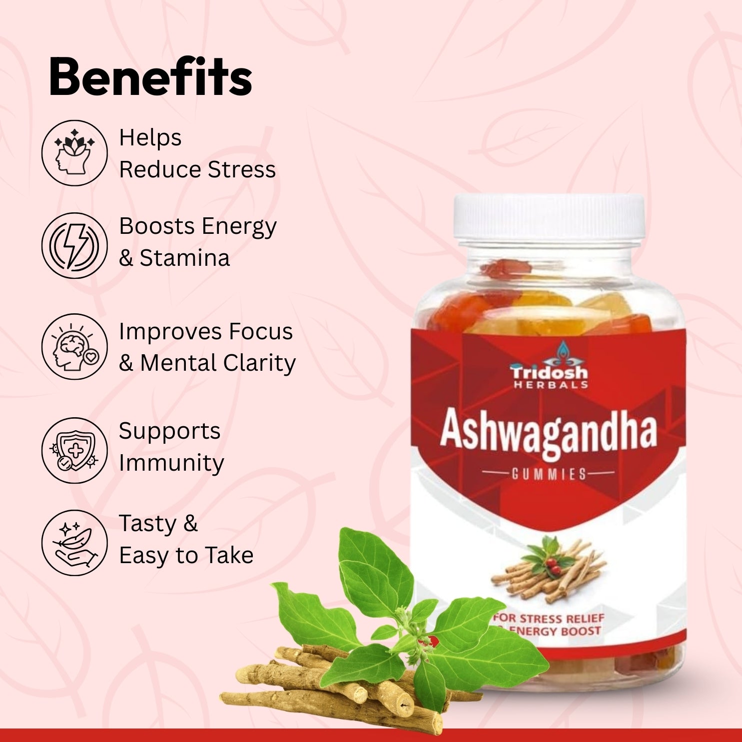 Tridosh herbals Ashwagandha Gummies