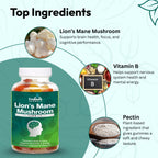 Tridosh herbals Lion's Mane Mushroom Gummies 