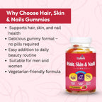 Tridosh herbals Hair, Skin & Nails Gummies