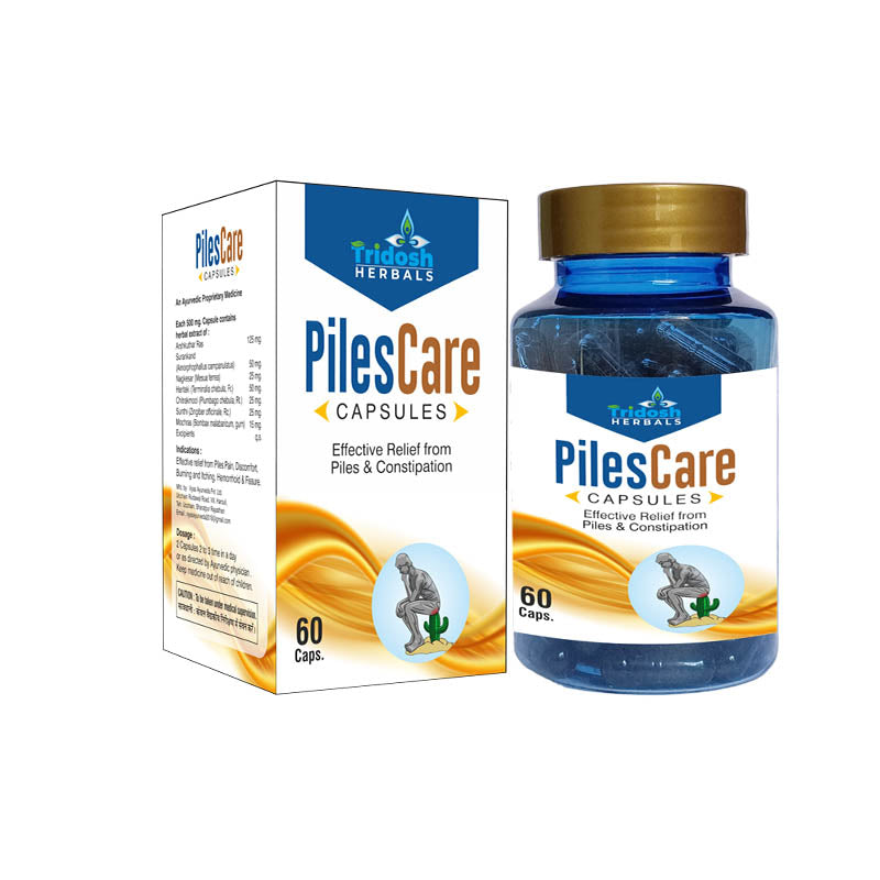 PilesCare Capsules – Natural Relief for Hemorrhoids & Digestive Comfort