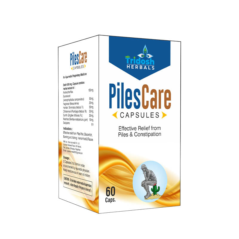 PilesCare Capsules – Natural Relief for Hemorrhoids & Digestive Comfort