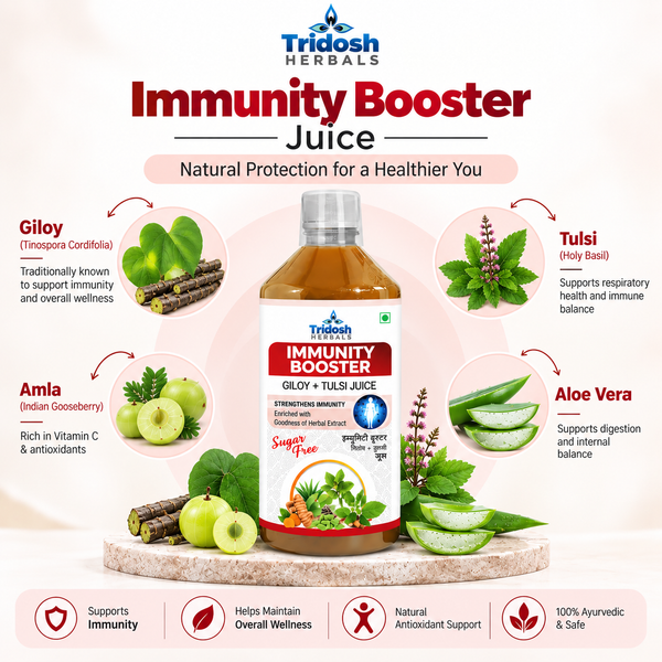 Tridosh Herbals Immunity Booster Juice – Ayurvedic Juice for Daily Immune Defense